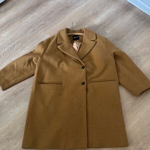 Madewell Women's wool Camel Coat